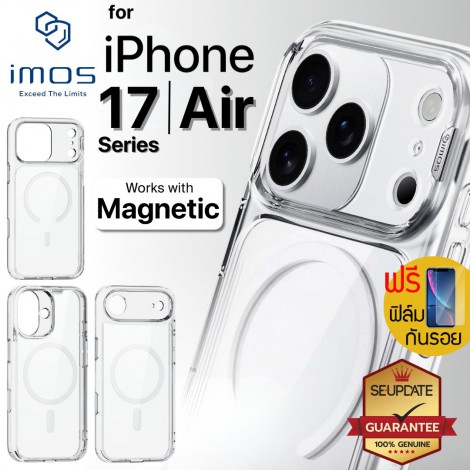 (แถมฟิล์ม) (มีปุ่ม Camera) เคส IMOS TREND BOOST สำหรับ iPhone Air / 17 / 17 Pro / 17 Pro Max